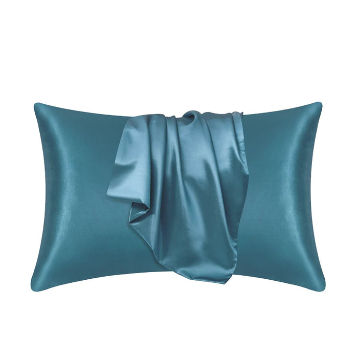 Silk Satin Pillowcase with Hidden Zipper – Smooth & Skin-Friendly